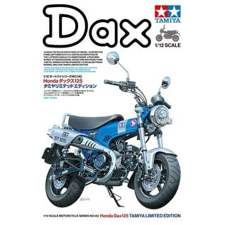 TAMIYA TAM 14142 HONDA DAX 125 LIMITED EDITION 1/12 PLASTIC MODEL