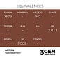 AK INTERACTIVE AK 11104 AK Interactive 3G Acrylic Saddle Brown 17ml