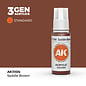AK INTERACTIVE AK 11104 AK Interactive 3G Acrylic Saddle Brown 17ml