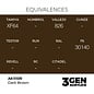AK INTERACTIVE AK 11109 AK Interactive 3G Acrylic Dark Brown 17ml