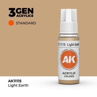 AK INTERACTIVE AK 11115 AK Interactive 3G Acrylic Light Earth 17ml