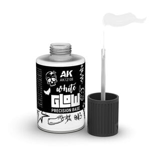 AK INTERACTIVE AK 12108 AK Interactive White Glow Precision Fluor Base 30ml