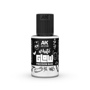 AK INTERACTIVE AK 12108 AK Interactive White Glow Precision Fluor Base 30ml