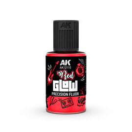 AK INTERACTIVE AK 12110 AK Interactive Red Glow Precision Fluor 30ml