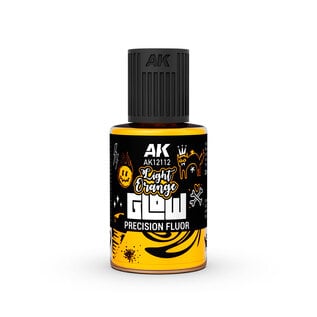 AK INTERACTIVE AK 12112 AK Interactive Light Orange Glow Precision Fluor 30ml