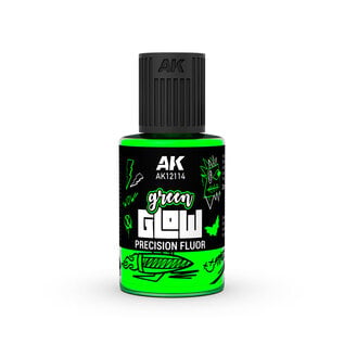 AK INTERACTIVE AK 12114 AK Interactive Green Glow Precision Fluor 30ml