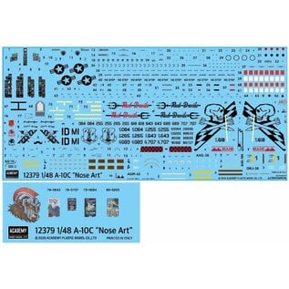Academy/Model Rectifier Corp. ACA 12379 Academy 1/48 A-10C "Nose Art" Plastic Model