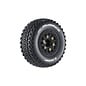 Louise RC LOU LT3224SB Louise R/C SC-Hummer 2.2/3.0" - 12,14,17mm Rem Hex Blk Whls (2)