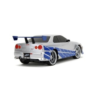 JADA TOYS JAD 99371 Jada 1/24 "Fast & Furious" R/C - Brian's Nissan Skyline GT-R (R34)
