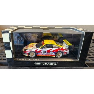MINICHAMPS MIN 400046990 Porsche 911 GT3 RSR 24hr Lemans 2004 1/43