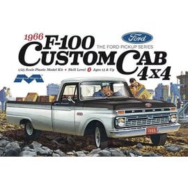 MOEBIUS MOE 1236 Moebius 1966 Ford F-100 Custom Cab 4x4 1/25 Model Kit