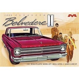 MOEBIUS MOE 1218 Moebius 1965 Plymouth Belvedere 1/25 Model Kit