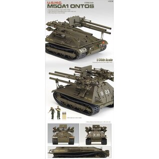 Academy/Model Rectifier Corp. ACA 13218 1/35 USMC M50A1 Ontos Plastic Model