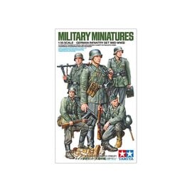 TAMIYA TAM 35371 1/35 German Infantry Set Mid WWII Plastic Model
