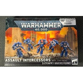 GAMES WORKSHOP WAR 99120101392 SPACE MARINES: ASSAULT INTERCESSORS WITH JUMP PACKS BSF