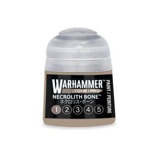 GAMES WORKSHOP WAR 20-051 Warhammer Colour Tone Pro NECROLITH BONE 1 12ml Acrylic