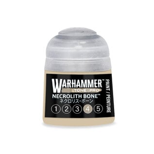 GAMES WORKSHOP WAR 20-054 Warhammer Colour Tone Pro NECROLITH BONE 4 12ml Acrylic