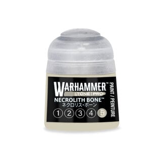GAMES WORKSHOP WAR 20-055 Warhammer Colour Tone Pro NECROLITH BONE 5 12ml Acrylic