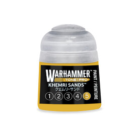 GAMES WORKSHOP WAR 20-035 Warhammer Colour Tone Pro KHEMRI SANDS 5 12ml Acrylic