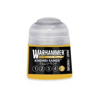 GAMES WORKSHOP WAR 20-035 Warhammer Colour Tone Pro KHEMRI SANDS 5 12ml Acrylic