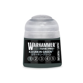 GAMES WORKSHOP WAR 20-261 Warhammer Colour Tone Pro KASRKIN GREEN 1 12ml Acrylic