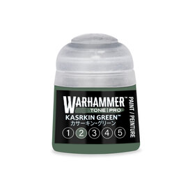 GAMES WORKSHOP WAR 20-262 Warhammer Colour Tone Pro KASRKIN GREEN 2 12ml Acrylic