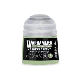 GAMES WORKSHOP WAR 20-265 Warhammer Colour Tone Pro KASRKIN GREEN 5 12ml Acrylic
