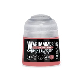 GAMES WORKSHOP WAR 20-145 Warhammer Colour Tone Pro CARMINE BLADES 5 12ml Acrylic