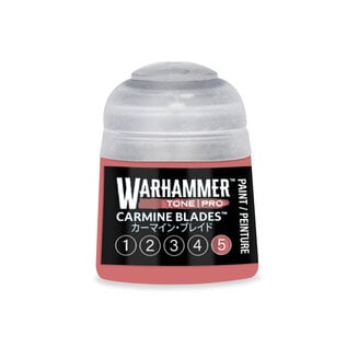 GAMES WORKSHOP WAR 20-145 Warhammer Colour Tone Pro CARMINE BLADES 5 12ml Acrylic