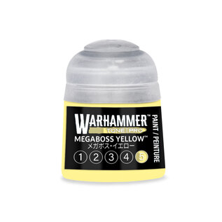GAMES WORKSHOP WAR 20-205 Warhammer Colour Tone Pro MEGABOSS YELLOW 5 12ml Acrylic