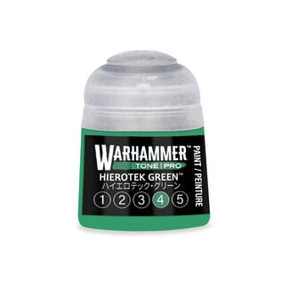 GAMES WORKSHOP WAR 20-274 Warhammer Colour Tone Pro HIEROTEK GREEN 4 12ml Acrylic
