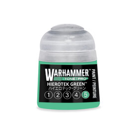 GAMES WORKSHOP WAR 20275 Warhammer Colour Tone Pro HIEROTEK GREEN 5 12ml Acrylic