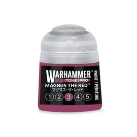 GAMES WORKSHOP WAR 20-403 Warhammer Colour Tone Pro MAGNUS THE RED 3 12ml Acrylic