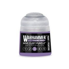 GAMES WORKSHOP WAR 20-393 Warhammer Colour Tone Pro HIVE FLEET PURPLE 3 12ml Acrylic