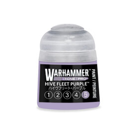 GAMES WORKSHOP WAR 20-395 Warhammer Colour Tone Pro HIVE FLEET PURPLE 5 12ml Acrylic