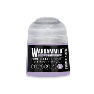 GAMES WORKSHOP WAR 20-395 Warhammer Colour Tone Pro HIVE FLEET PURPLE 5 12ml Acrylic