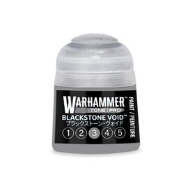 GAMES WORKSHOP WAR 20-123 Warhammer Colour Tone Pro BLACKSTONE VOID 3 12ml Acrylic