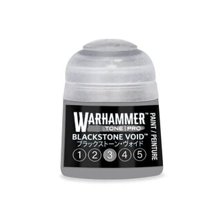 GAMES WORKSHOP WAR 20-123 Warhammer Colour Tone Pro BLACKSTONE VOID 3 12ml Acrylic