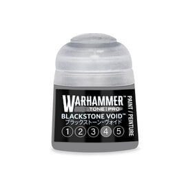 GAMES WORKSHOP WAR 20-124 Warhammer Colour Tone Pro BLACKSTONE VOID 4 12ml Acrylic