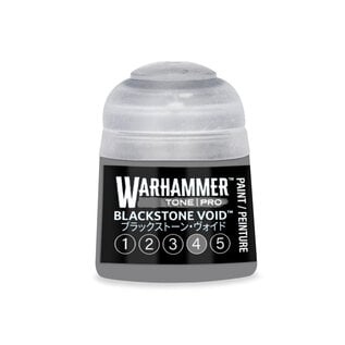 GAMES WORKSHOP WAR 20-124 Warhammer Colour Tone Pro BLACKSTONE VOID 4 12ml Acrylic