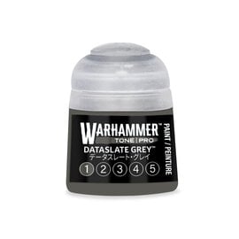 GAMES WORKSHOP WAR 20-101 Warhammer Colour Tone Pro DATASLATE GREY 1 12ml Acrylic