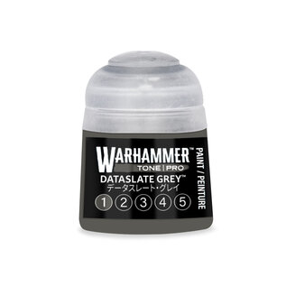 GAMES WORKSHOP WAR 20-101 Warhammer Colour Tone Pro DATASLATE GREY 1 12ml Acrylic