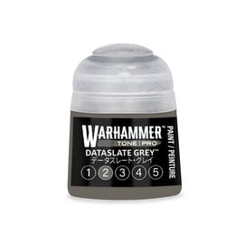 GAMES WORKSHOP WAR 20-102 Warhammer Colour Tone Pro DATASLATE GREY 2 12ml Acrylic