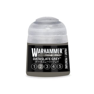 GAMES WORKSHOP WAR 20-102 Warhammer Colour Tone Pro DATASLATE GREY 2 12ml Acrylic