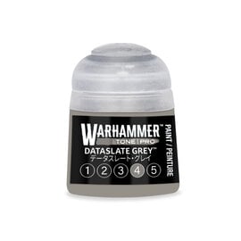 GAMES WORKSHOP WAR 20-104 Warhammer Colour Tone Pro DATASLATE GREY 4 12ml Acrylic