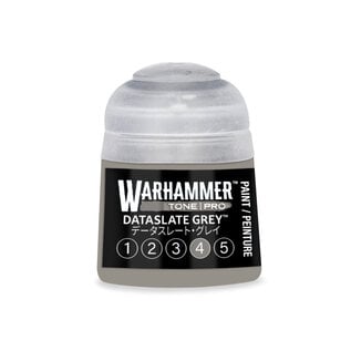 GAMES WORKSHOP WAR 20-104 Warhammer Colour Tone Pro DATASLATE GREY 4 12ml Acrylic