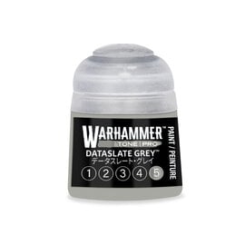 GAMES WORKSHOP WAR 20-105 Warhammer Colour Tone Pro DATASLATE GREY 1 12ml Acrylic