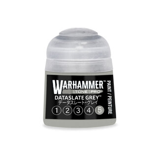 GAMES WORKSHOP WAR 20-105 Warhammer Colour Tone Pro DATASLATE GREY 1 12ml Acrylic