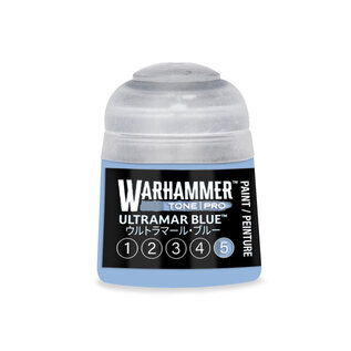 GAMES WORKSHOP WAR 20-365 Warhammer Colour Tone Pro ULTRAMAR BLUE 5 12ml Acrylic