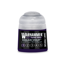 GAMES WORKSHOP WAR 20-371 Warhammer Colour Tone Pro SHALAXI VIOLET 1 12ml Acrylic